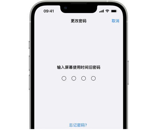 龙湾iPhone屏幕维修分享iPhone屏幕使用时间密码忘记了怎么办 