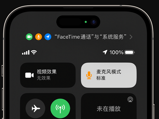 龙湾苹果授权维修网点分享iPhone在通话时让你的声音更清晰 