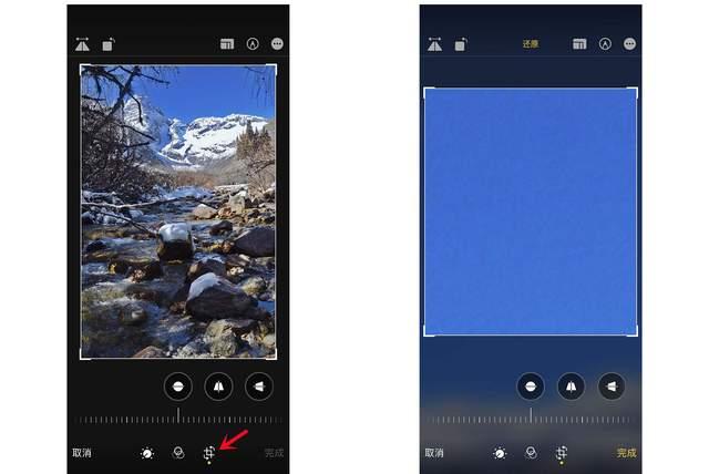 龙湾苹果手机维修分享iPhone手机如何使用裁剪功能隐藏照片 